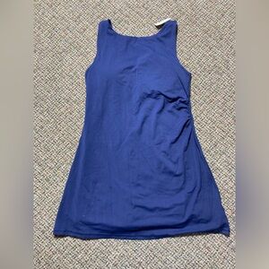 Aerie Offline Blue Sleeveless Romper Dress NWT